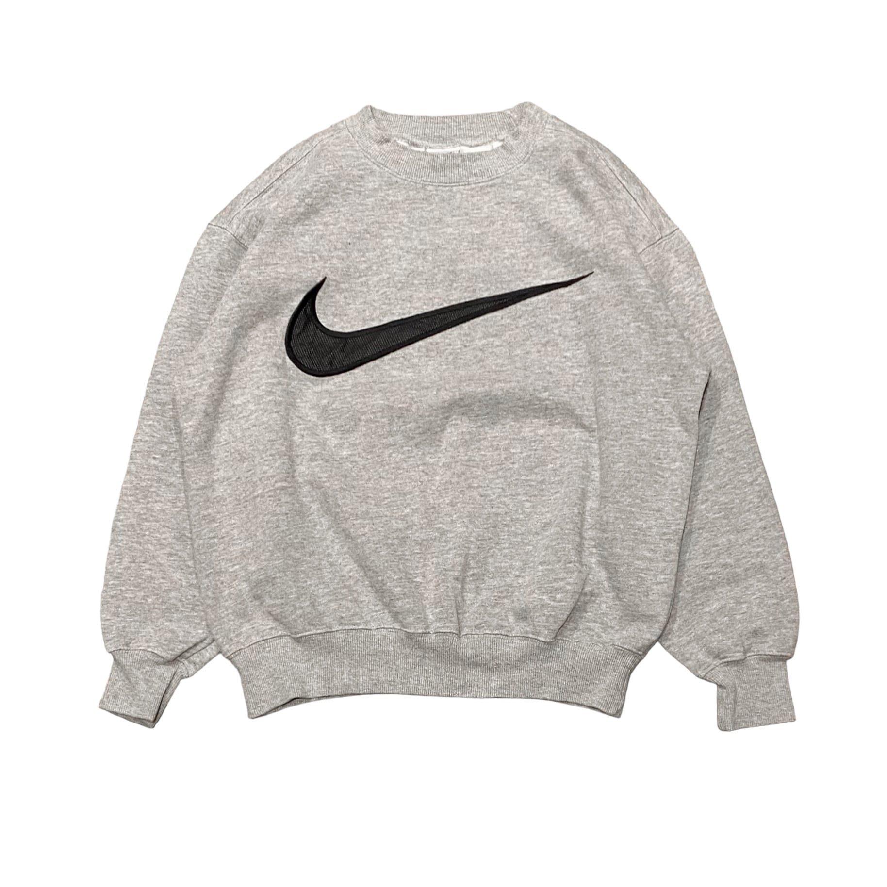 90's NIKE Swoosh Logo Sweat M / ナイキ スウォッシュ ロゴ