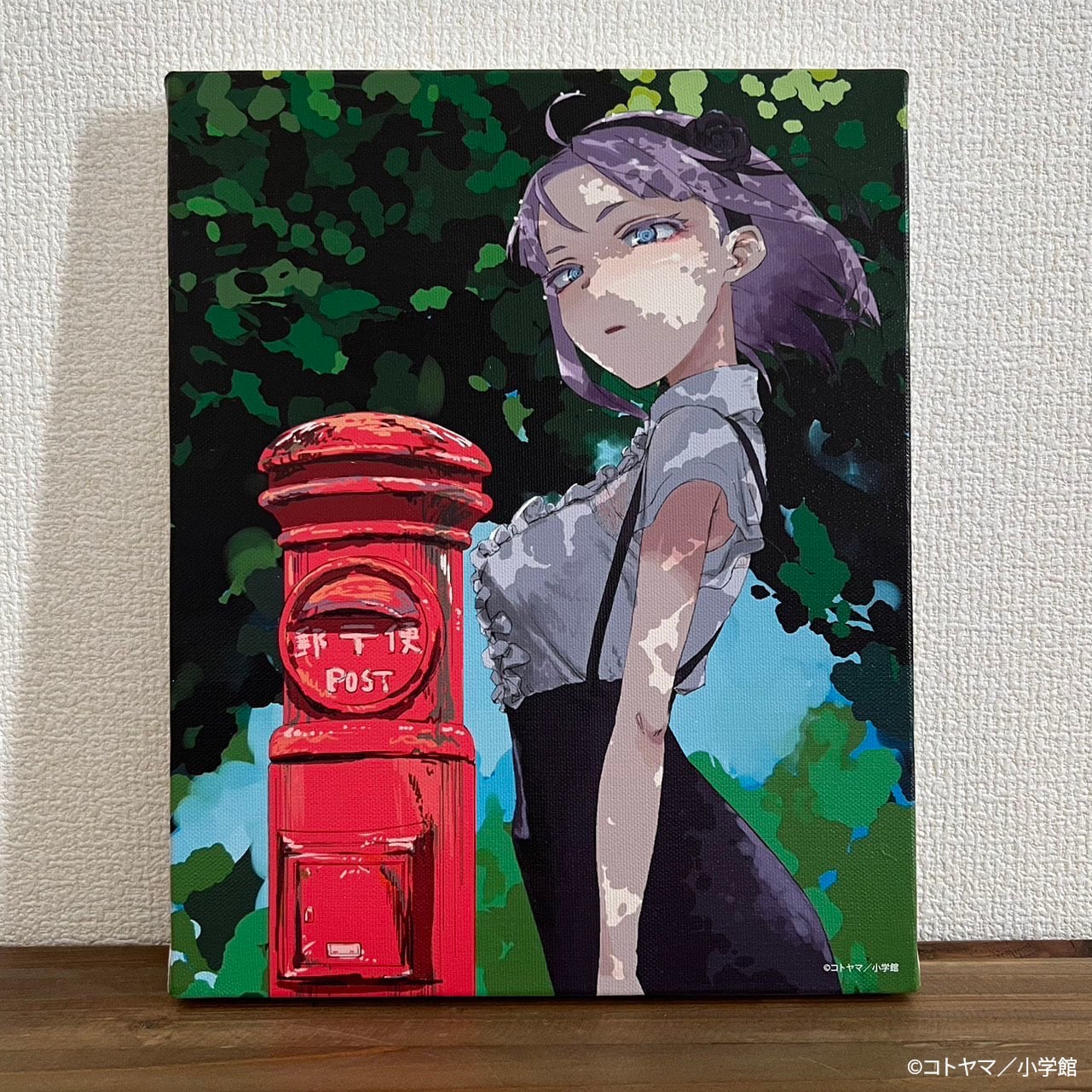 だがしかし〉カラーイラストF3キャンバスアート | RE:SHAZAM®︎