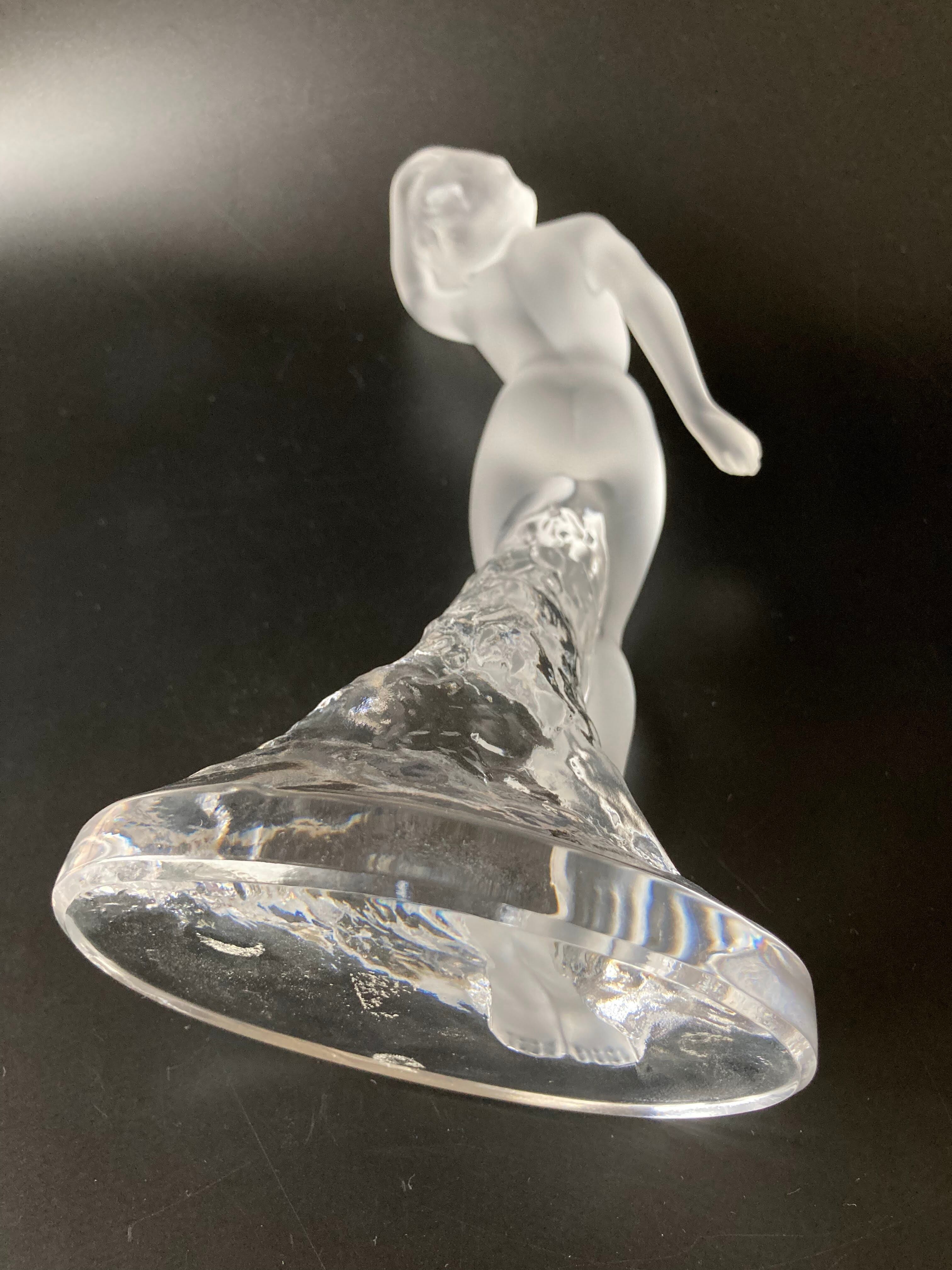 LALIQUE ラリック 『ダンサー』 女性像 裸婦像 ヌード レディ 置物