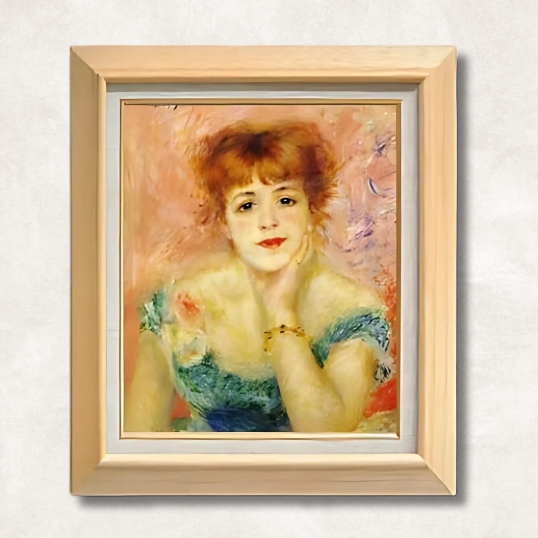 ANRI アンリ 木彫り P.A. RENOIR ルノワール作品 額装 ANRI アンリ