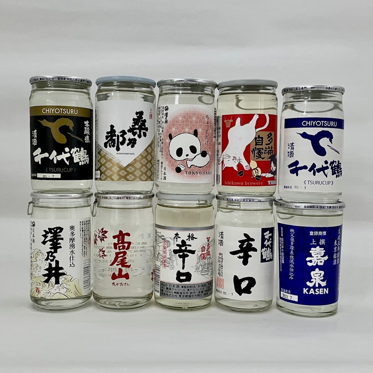 東京蔵元めぐり カップ酒180ml×10本セット | 東京蔵元だより