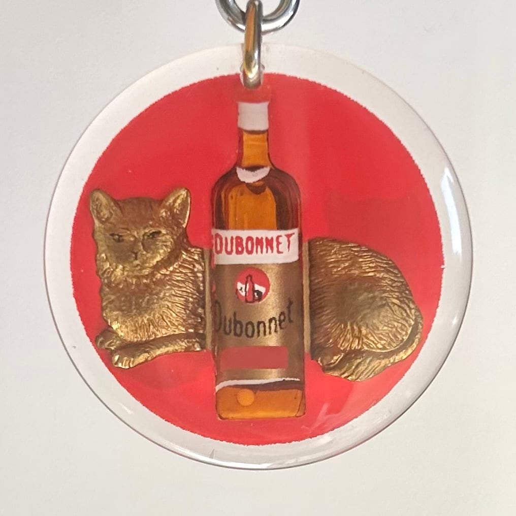 DUBONNET 猫 レア ブルボンキーホルダー | ブルボン蚤の市 ｜ブルボン