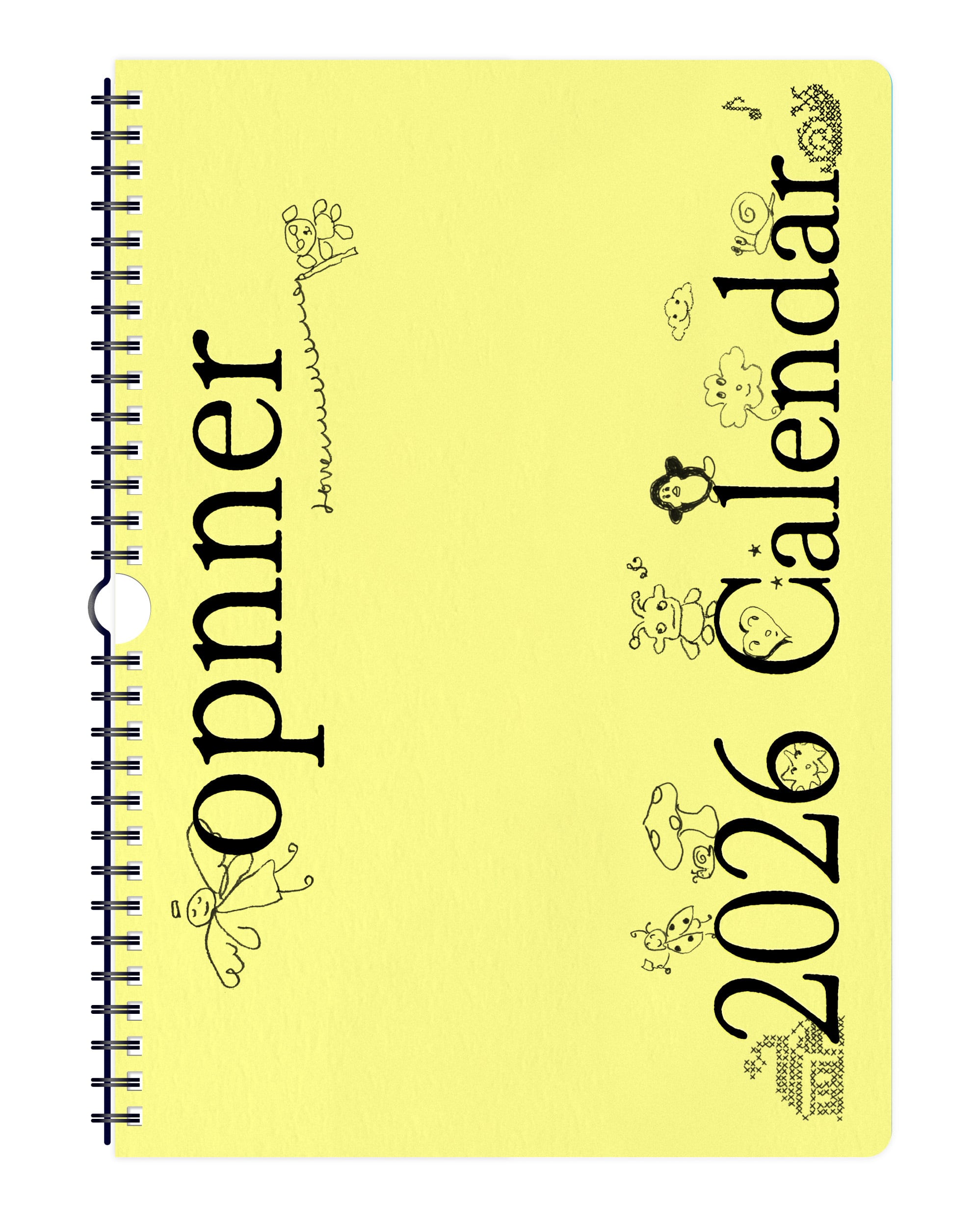 opnner Risograph Calendar 2026 | opnner