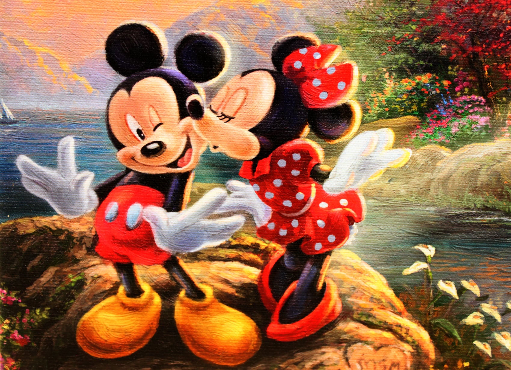 ディズニー「ミッキー&ミニー/スウィートハート コーヴ」作品証明書