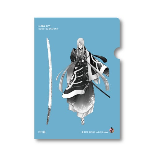 クリアファイル【江雪左文字】studio仕組×刀剣乱舞-ONLINE-コラボ