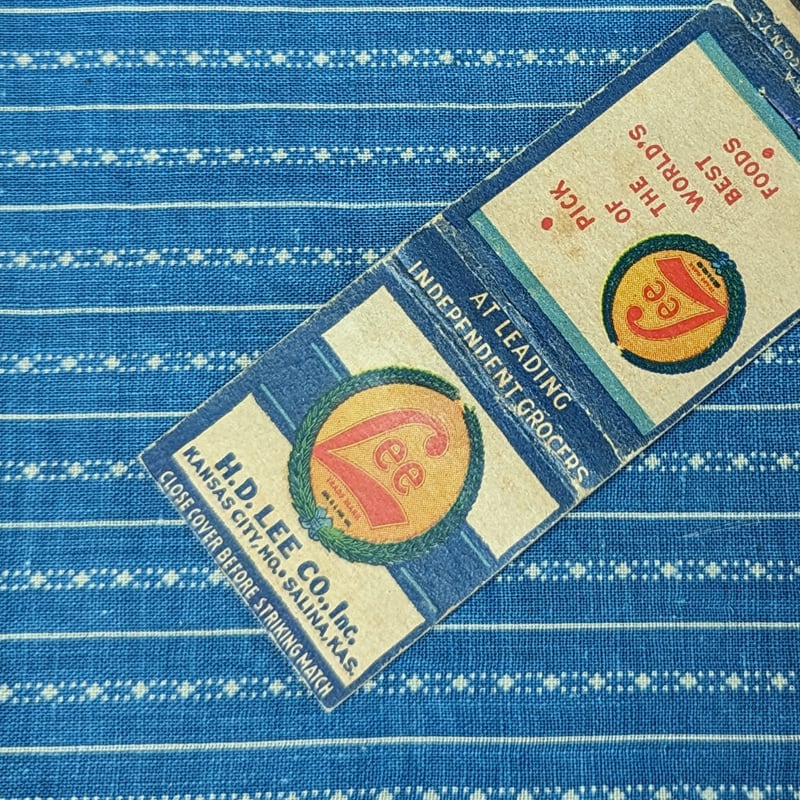 40s～ H.D.LEE CO. FOODS Match Book | Wonder Wear ヴィンテージ古着