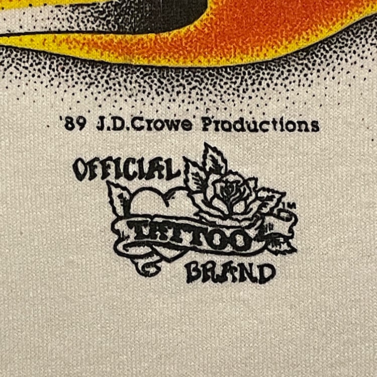 超美品 激レア 80s ビンテージ Tシャツ タトゥープリント ドラゴン