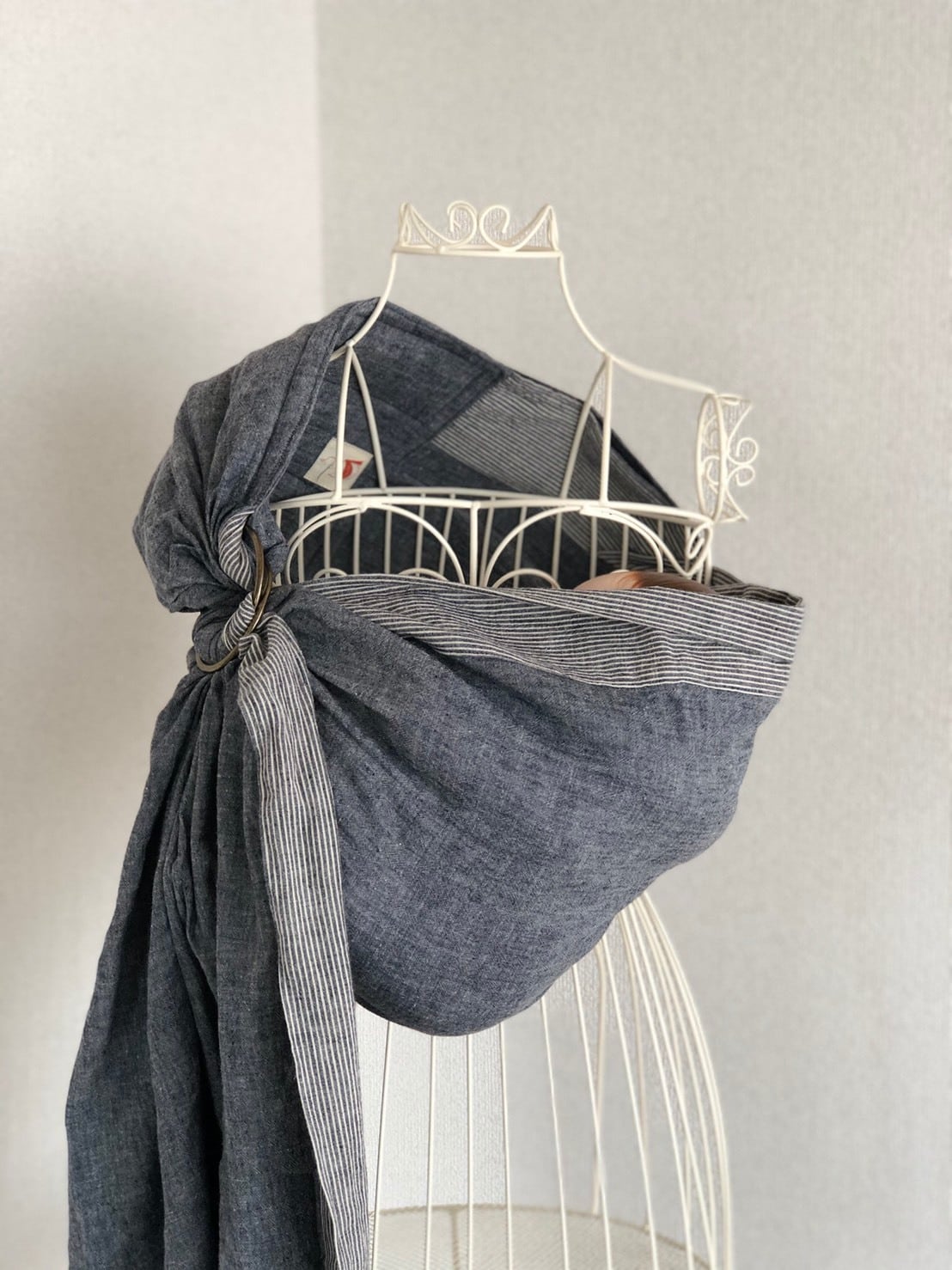 講座受講者限定販売 ベビースリング☆コットンリネンリング付き