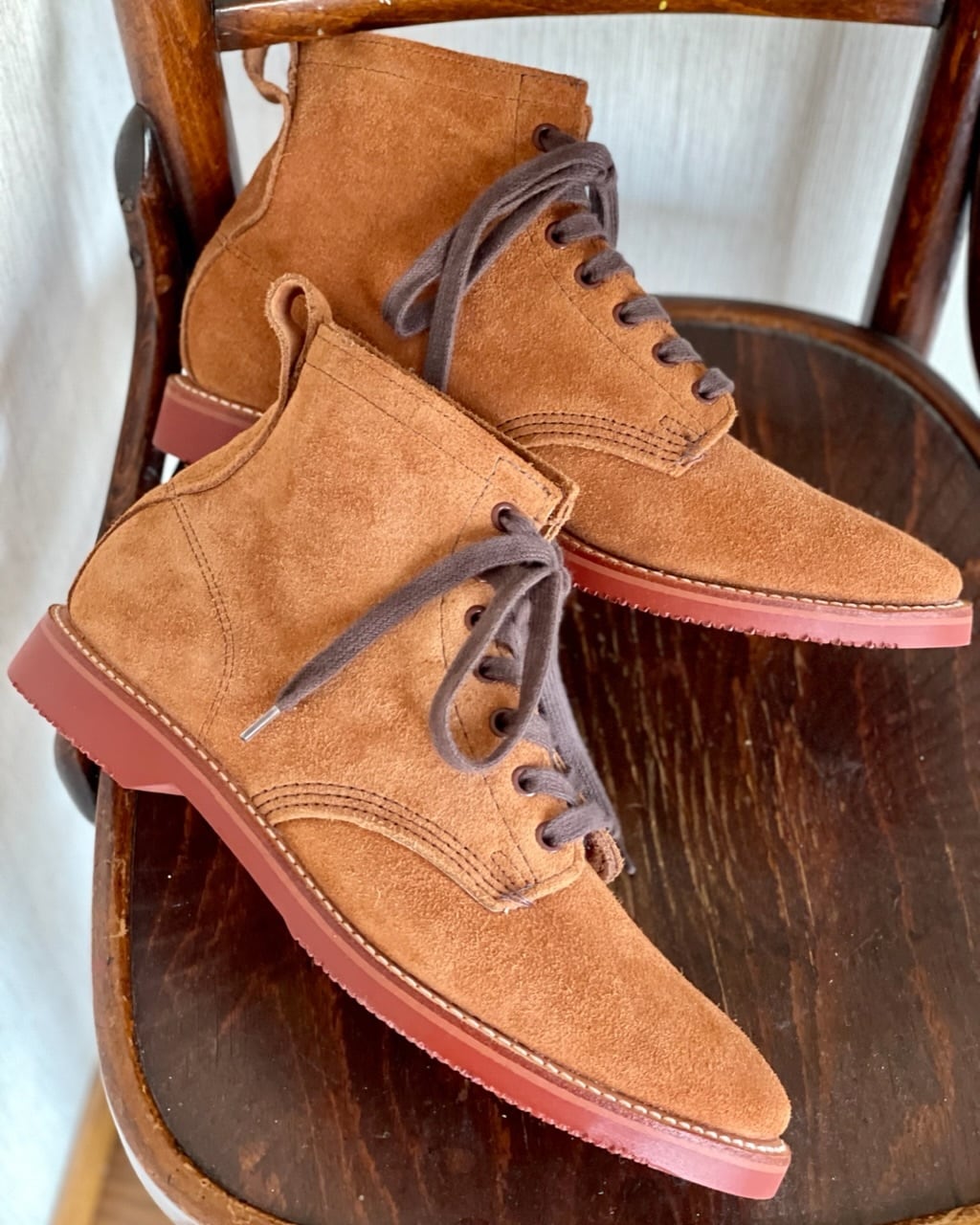 新古品 YUKETEN ユケテン 5インチプレーントウブーツ アメリカ製 8.5-D