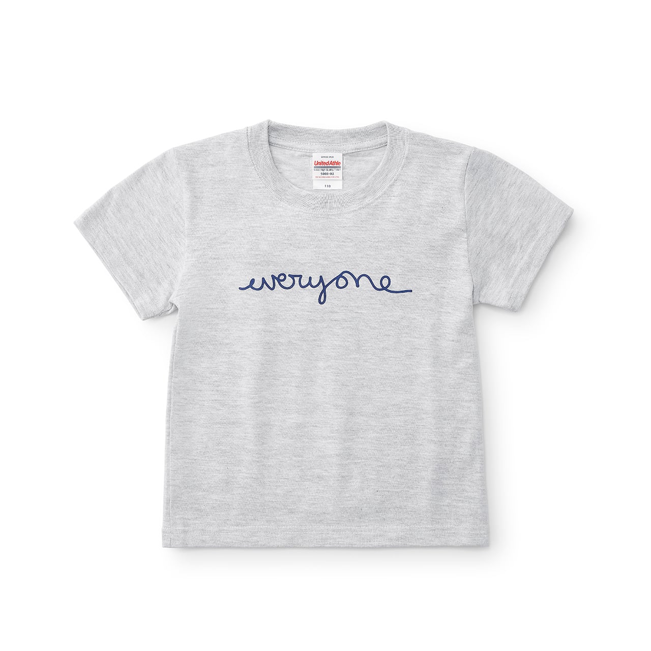 everyone goodness j.30000 rooftop logo kids tee shirt (ASH) | everyone