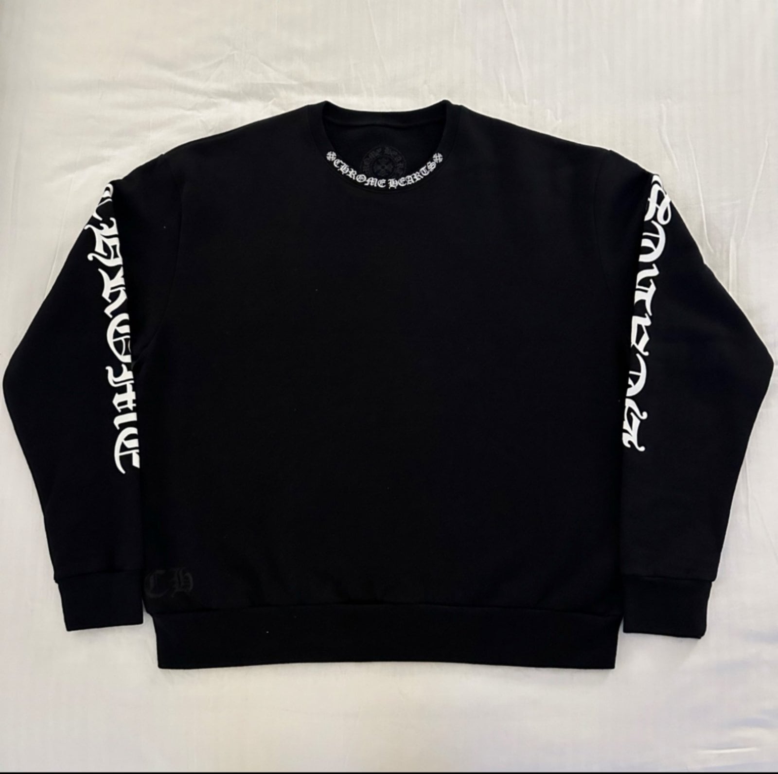 CHROME HEARTS クロムハーツ Neck Logo トレーナー スウェット