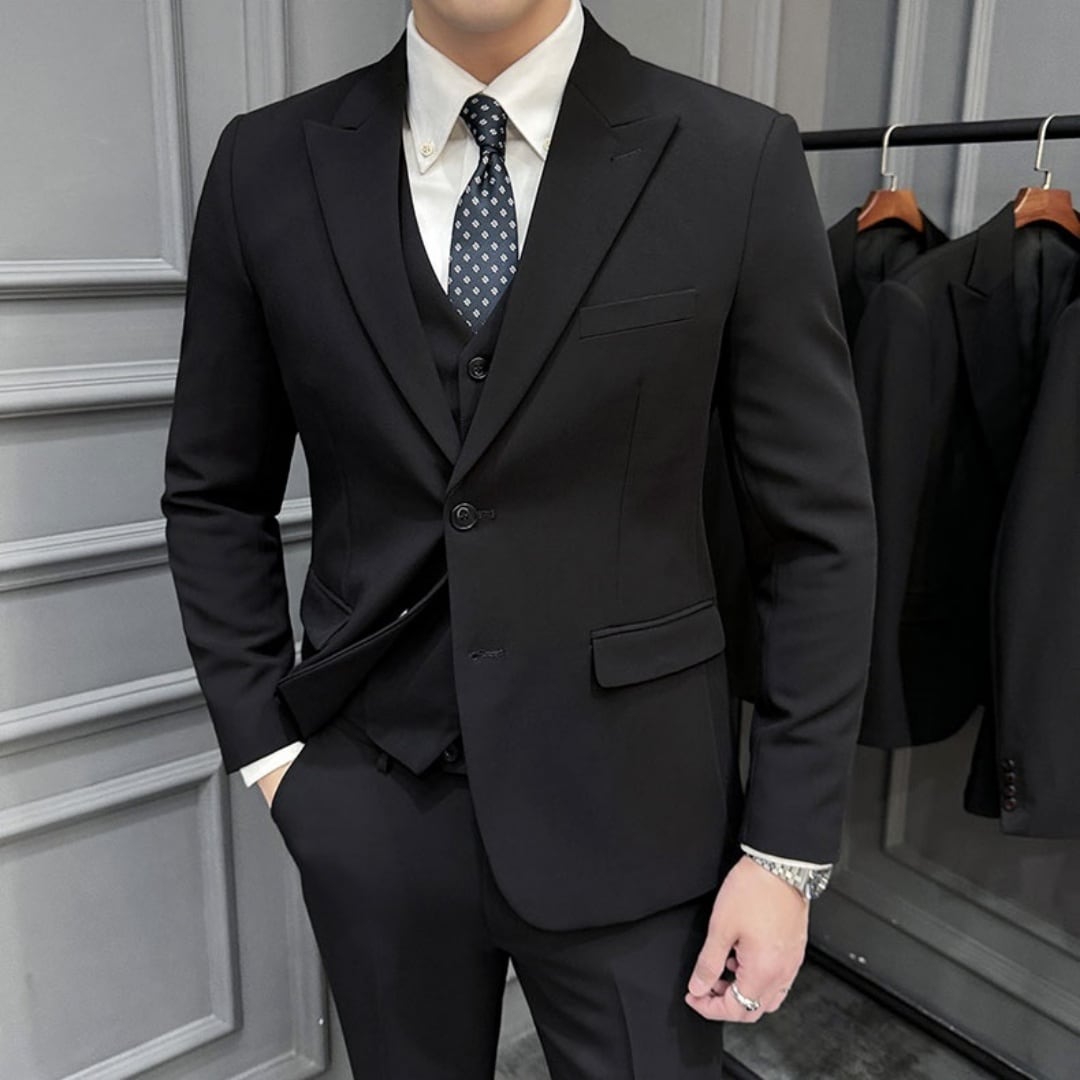 スタンダード カジュアルスーツ スリーピース 4カラー A2401 | Pay ID