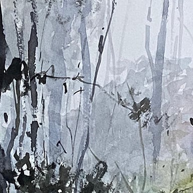 10月の早朝＜F6原画＞ | COLOR FACTORY 絵のショップ