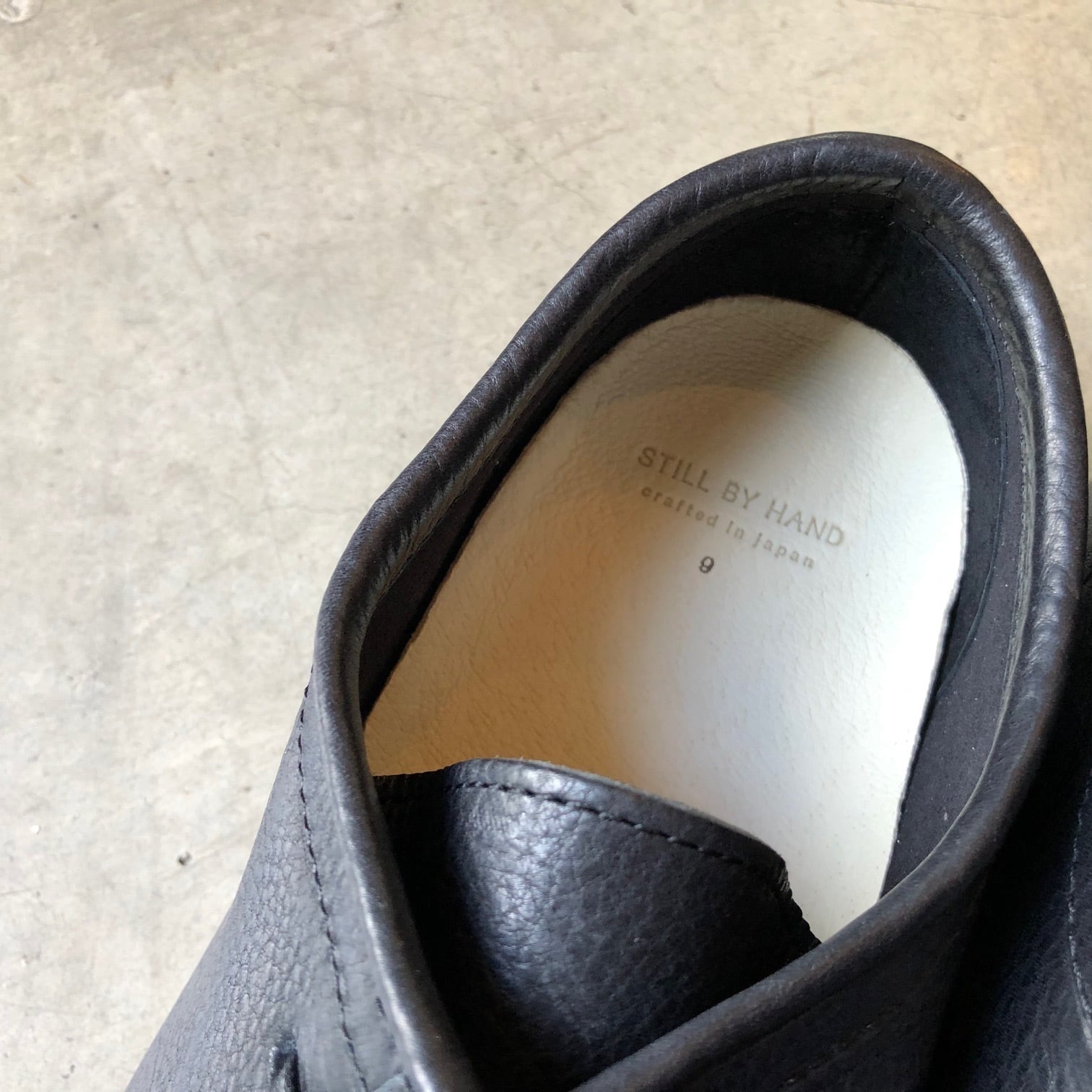 STILL BY HAND スティルバイハンド チロリアンシューズ (ブラック) | Naps!