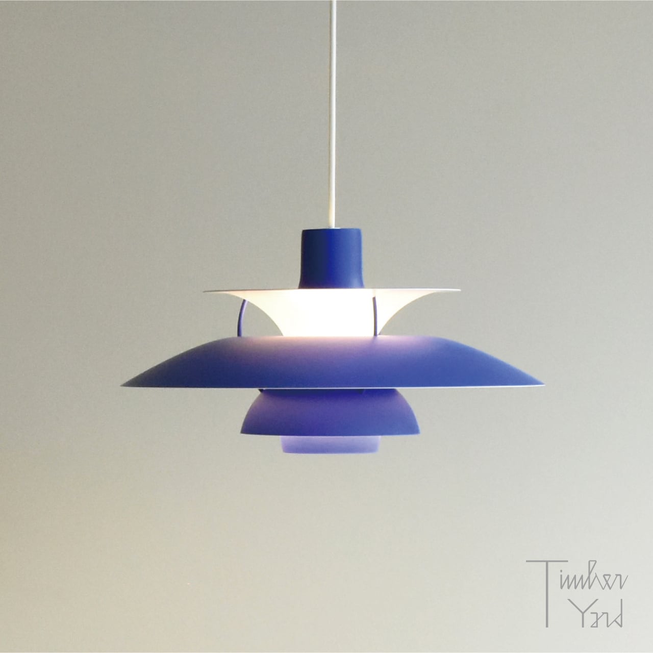 PH 5 / モノクローム・ブルー / Louis Poulsen（ルイスポールセン