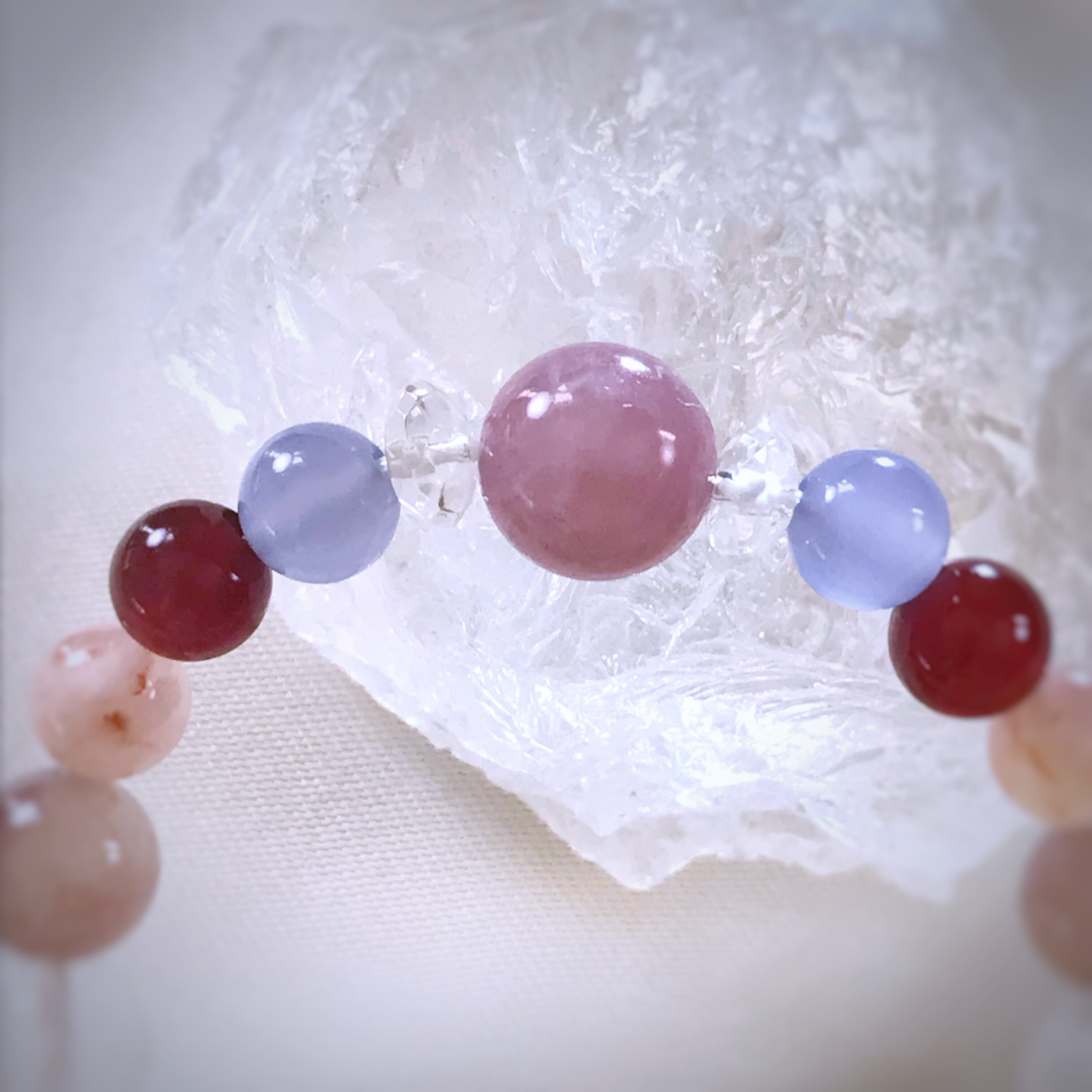 オリジナルパワーストーンブレスレット 女神シリーズ『木花咲耶姫