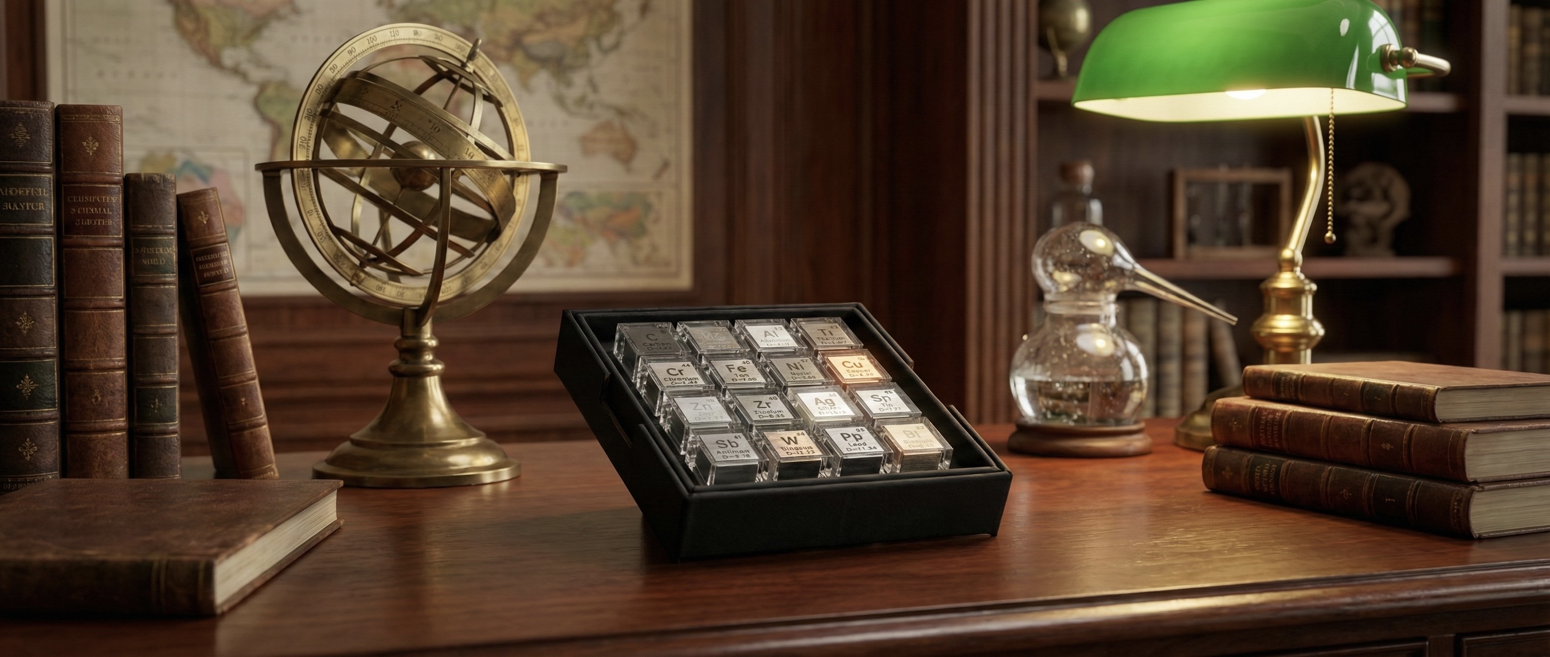 元素標本キューブ【16種セット】 | 葡萄屋 鉱物＆雑貨店