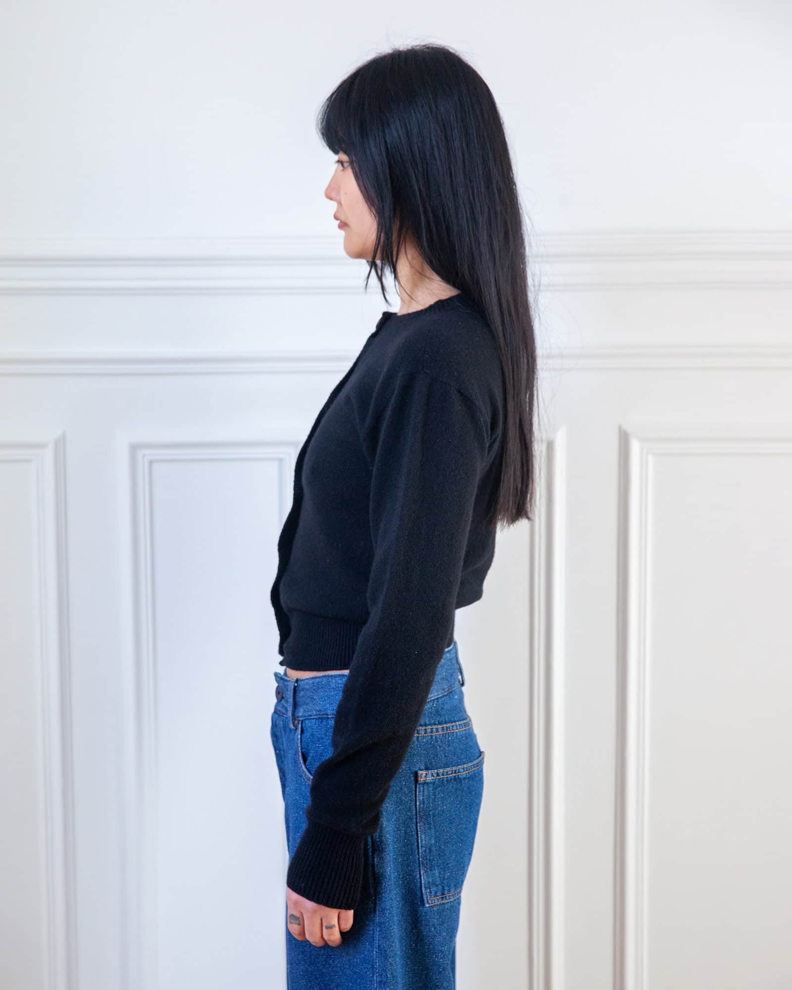 Cardigan | Basics in Natural and Recycled Fibers | Baserange