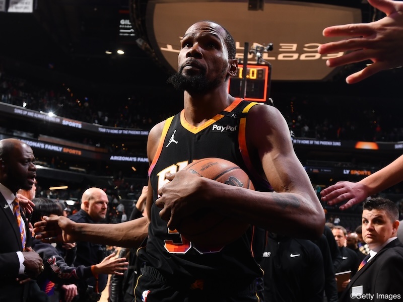 ケビン・デュラントが通算30000得点に到達…NBA史上8人目、エリートの