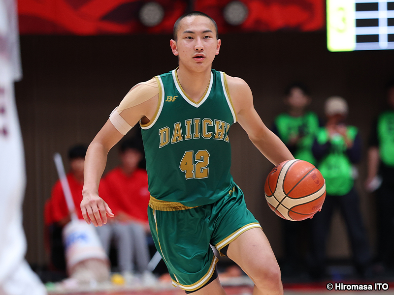 福岡第一の長岡大杜がB3山口に特指加入「一日一日を大切に」31日から