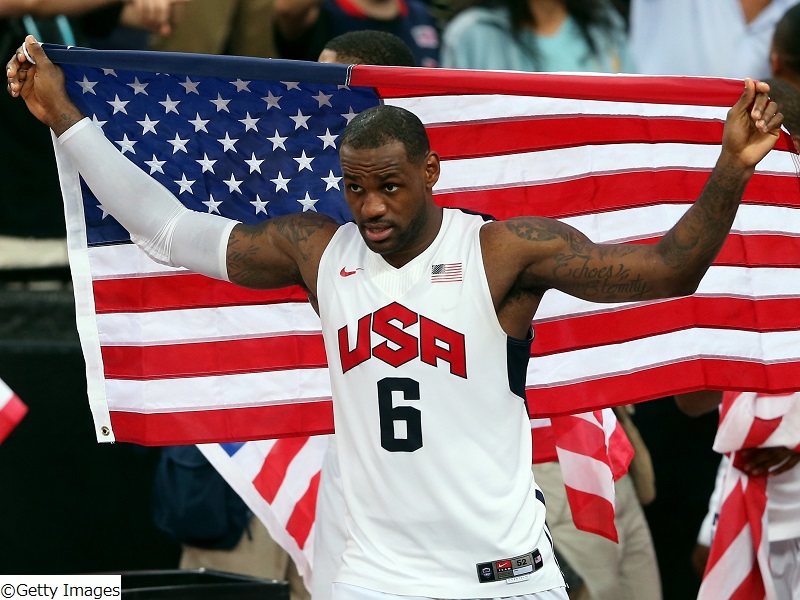 アメリカ代表としてのレブロンは終わりだと思う」。チームUSAの