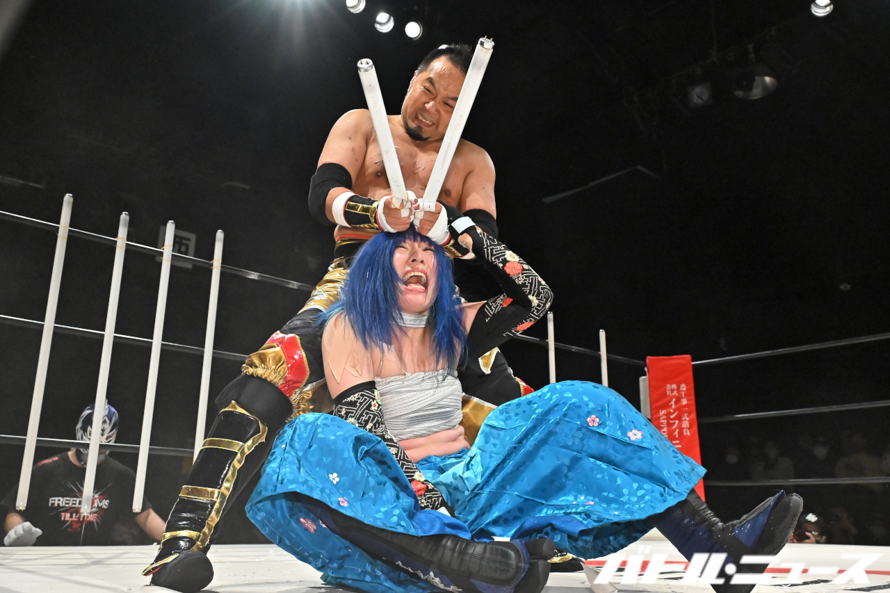 すべてを背負ってデスマッチをやる覚悟がお前にあるか！？」女子