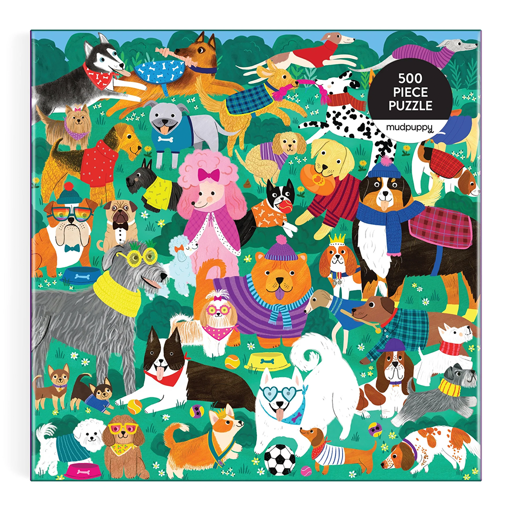 ドッグゴーン・デイズ 500ピース・ファミリー・パズル – Bazzuru