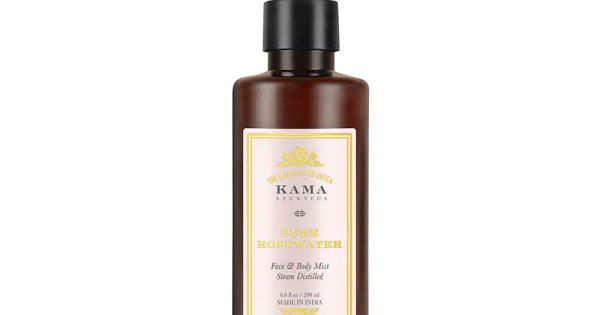 Kama Ayurveda Pure Rose Water Face and Body Mist, 200ml - Natural