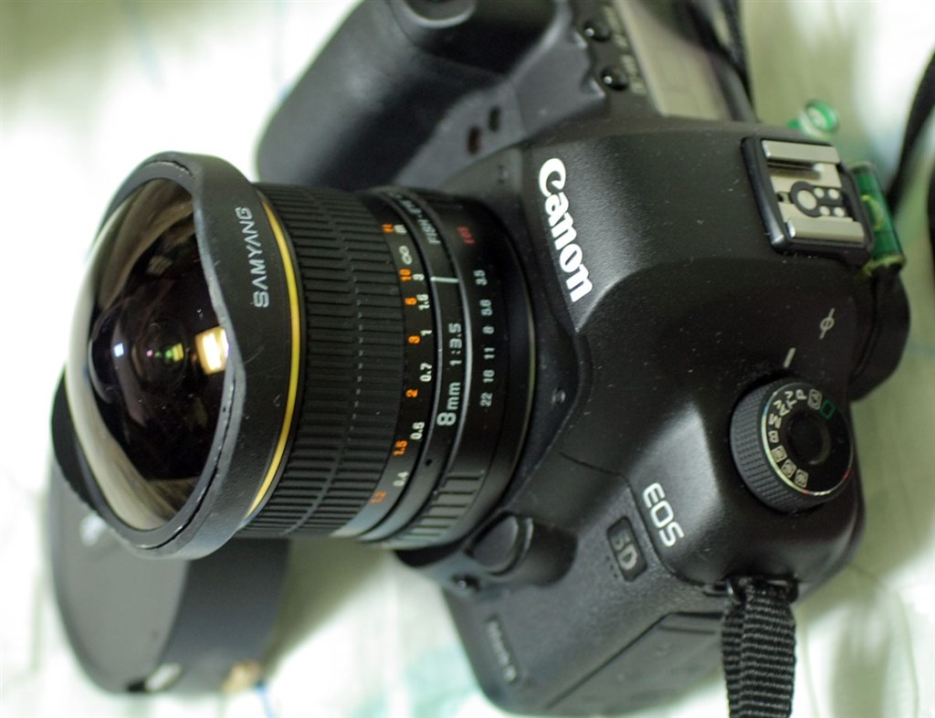フードを削ってフルサイズで使用』 SAMYANG 8mm F3.5 FISH-EYE LENS
