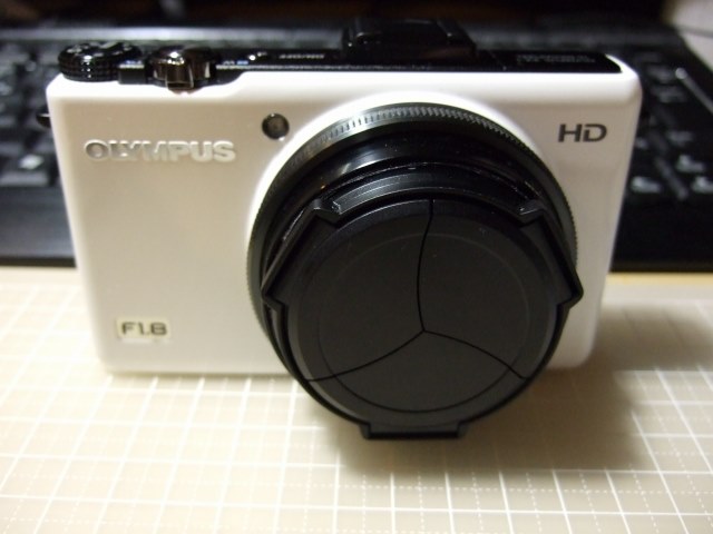 RICOH 自動開閉式レンズキャップLC-2装着！』 オリンパス OLYMPUS XZ-1