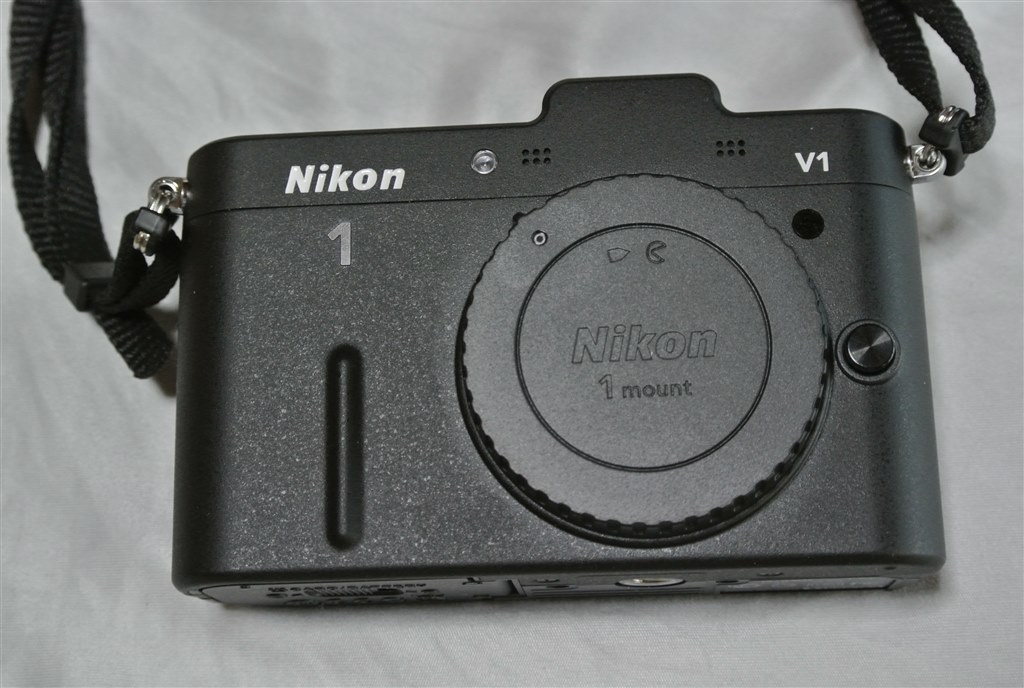 貼ってみました｢張り革キット｣』 ニコン Nikon 1 V1 薄型レンズキット