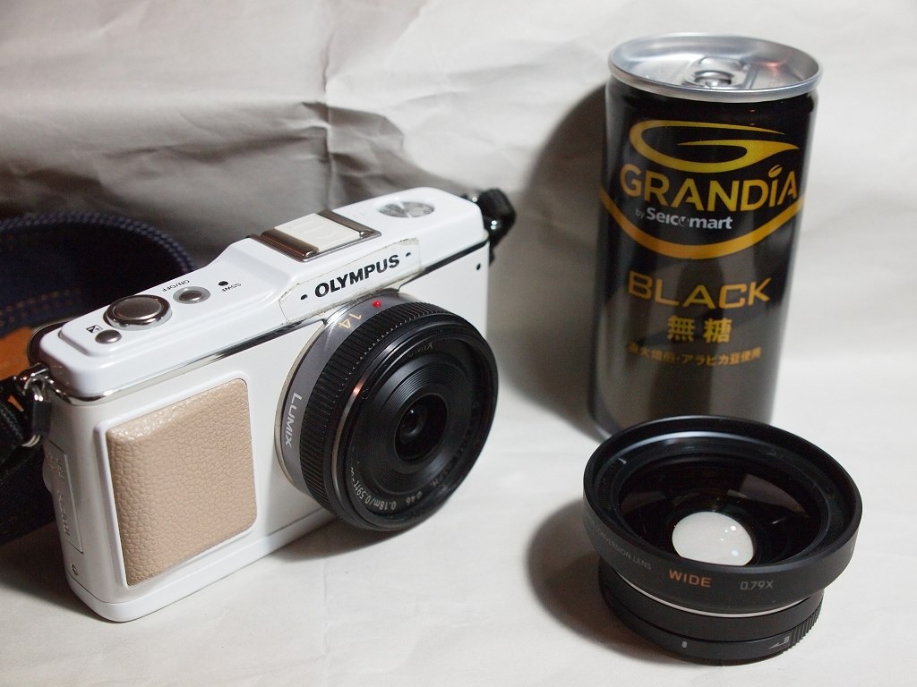 ワイコン（DMW-GWC1）装着』 パナソニック LUMIX G 14mm/F2.5 ASPH. H