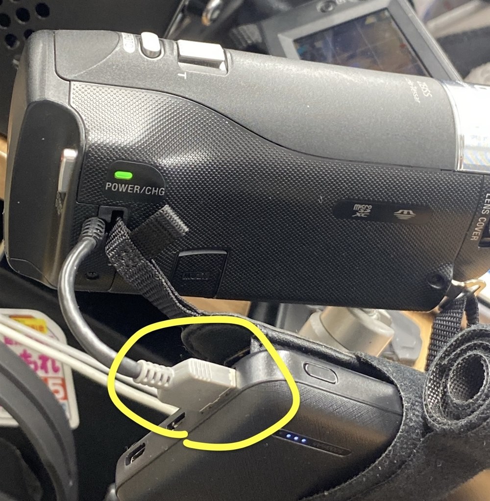 給電しながら録画はできるんですか?』 SONY HDR-CX470 のクチコミ