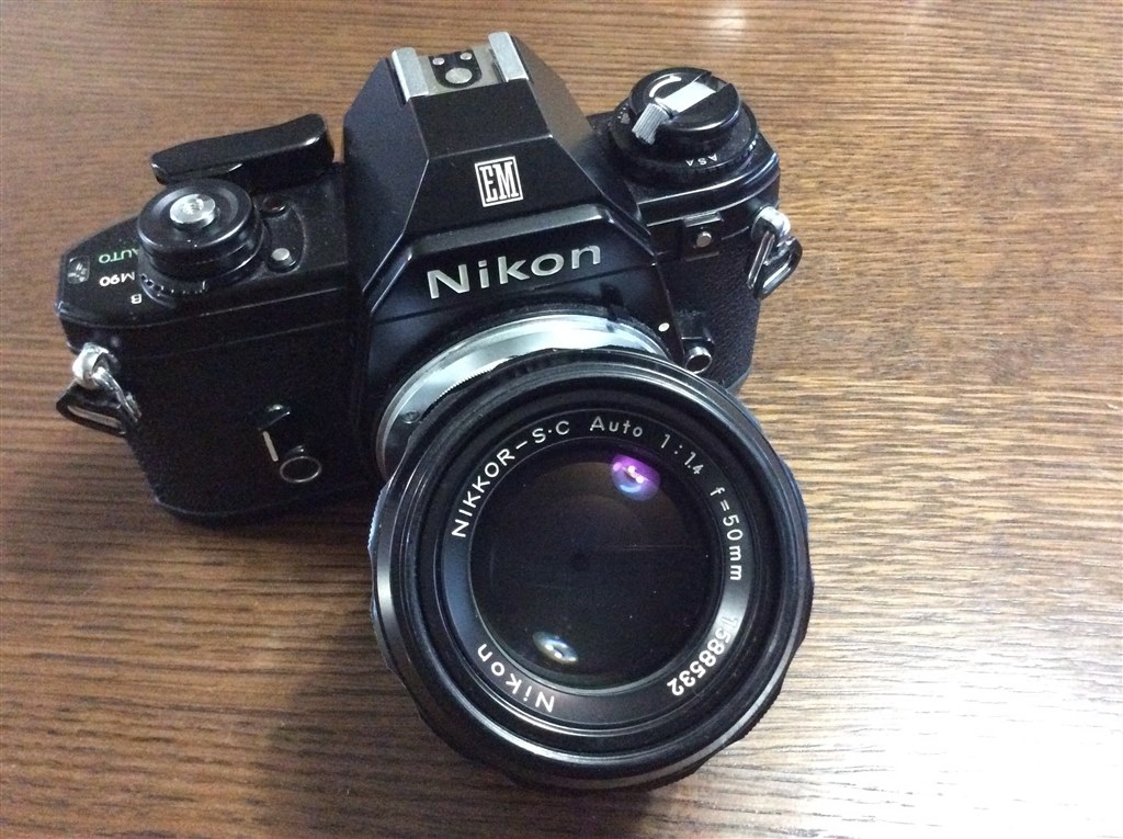 ニコンEMに、SC Auto 50mm f1.4を装着してみたのですが』 クチコミ