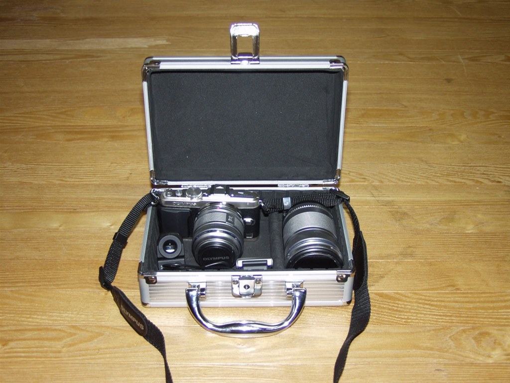 アルミケース購入』 オリンパス OLYMPUS PEN Lite E-PL6 EZ ダブル