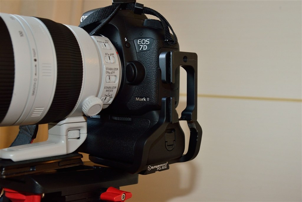 7D2＋バッテリーグリップのLブラケット』 CANON EOS 7D Mark II