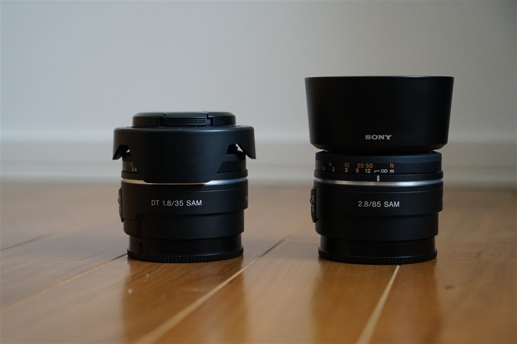 花形フードを付けてみました。』 SONY DT35mm F1.8 SAM SAL35F18 の