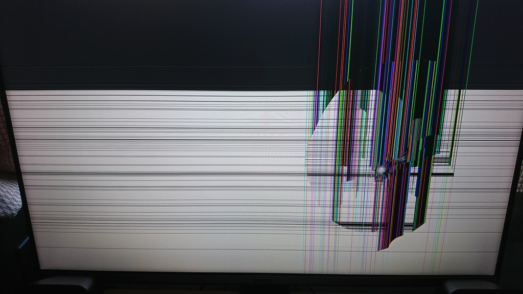 不慮の事故で割ってしまったのですが』 BenQ GW2470HL [23.8インチ