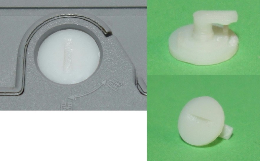 電池フタの留めネジを3Dプリンタで作る！』 SONY ICR-S71 のクチコミ