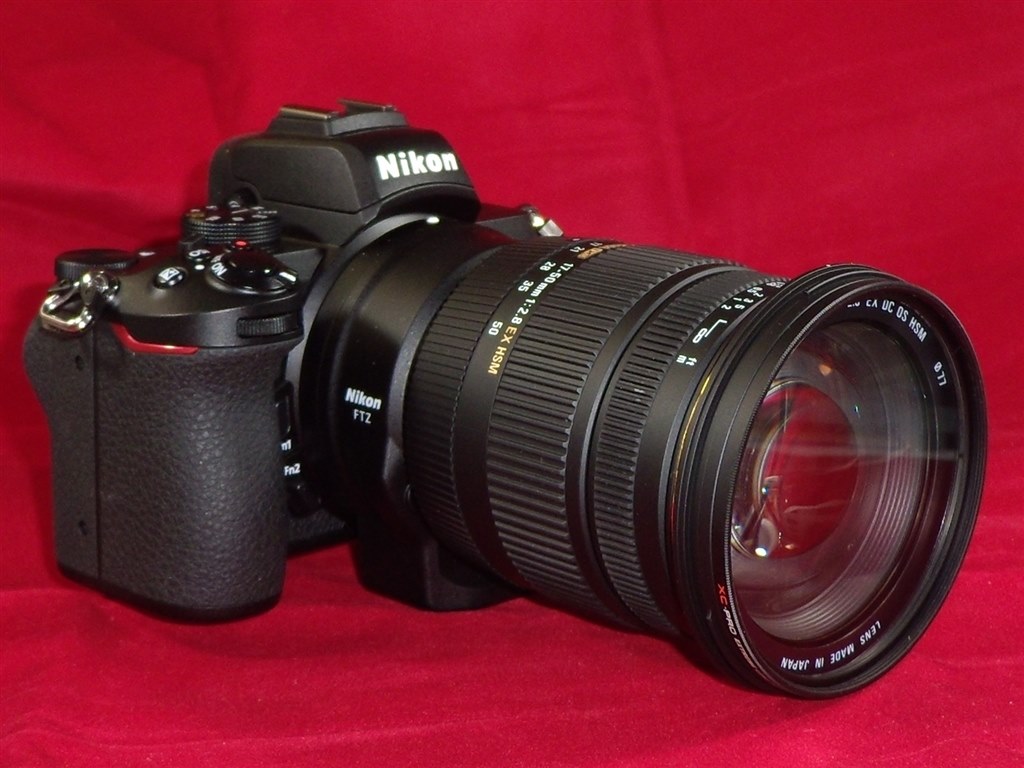 z50＋FTZ＋17-50mm F2.8』 シグマ 17-50mm F2.8 EX DC OS HSM [ニコン