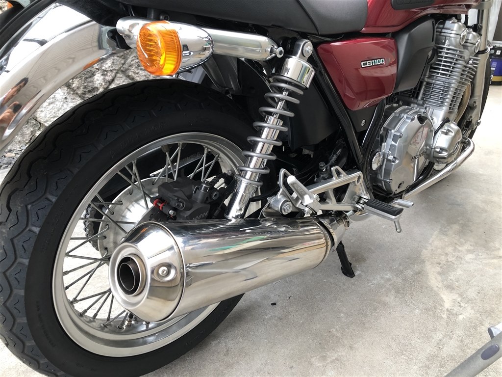 CB1100EX(2014～)に無印CB1100の集合マフラー』 ホンダ CB1100 の