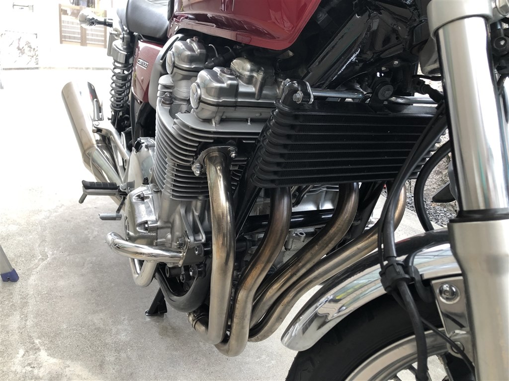 CB1100EX(2014～)に無印CB1100の集合マフラー』 ホンダ CB1100 の