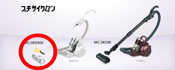 パナソニック ダブルメタル プチサイクロン MC-SR590K 価格比較 - 価格.com