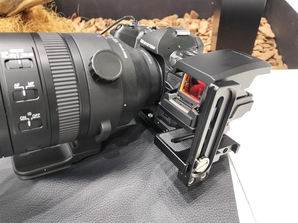 OM SYSTEMオリジナル EE-1ブラケット』 オリンパス ドットサイト照準器