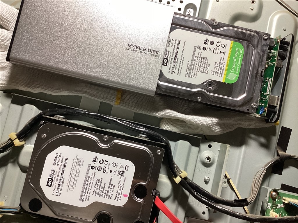 HDDを交換しようと思いますが、2TBは取り付くでしょうか？』 三菱電機