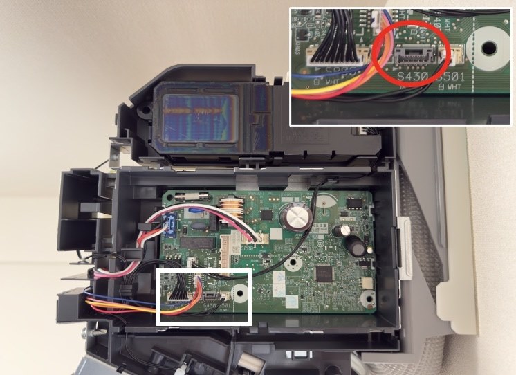 無線LANアダプターの取り付け方』 ダイキン S564ATEP-W [ホワイト] の