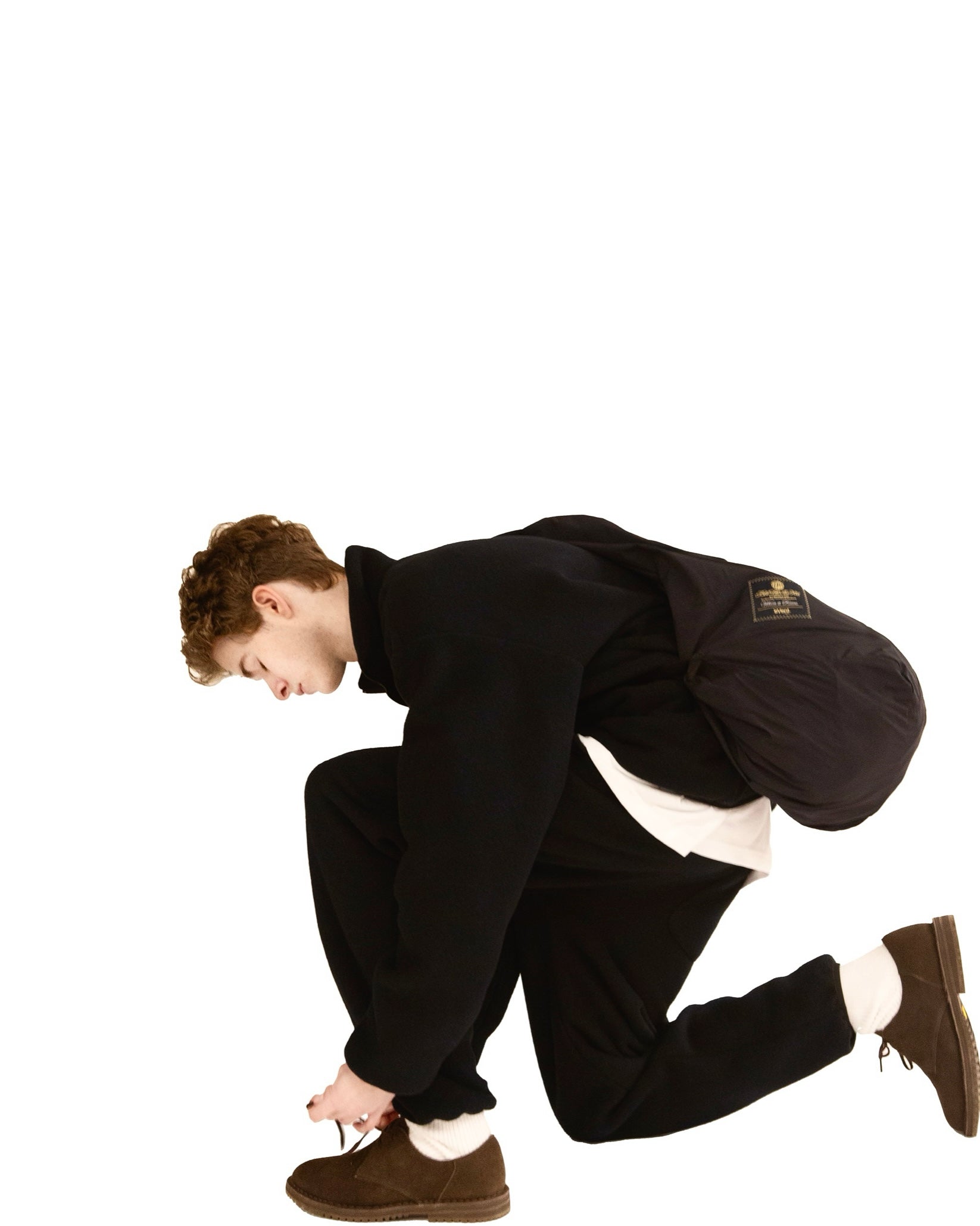 PLAIN-TOE SHOES IN D.BROWN (M) – bbblllaaahhh