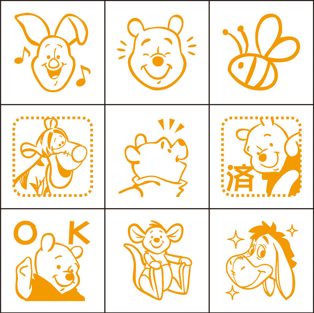 くまのプーさん チェックスタンプ – BEVERLY