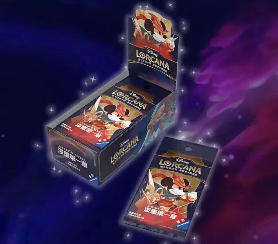 2025 Disney LORCANA Chinese 120 cards Booster Box The First