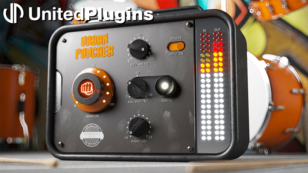 UnitedPlugins Urban Puncher - beatcloud - DTM,DAW,プラグインソフト